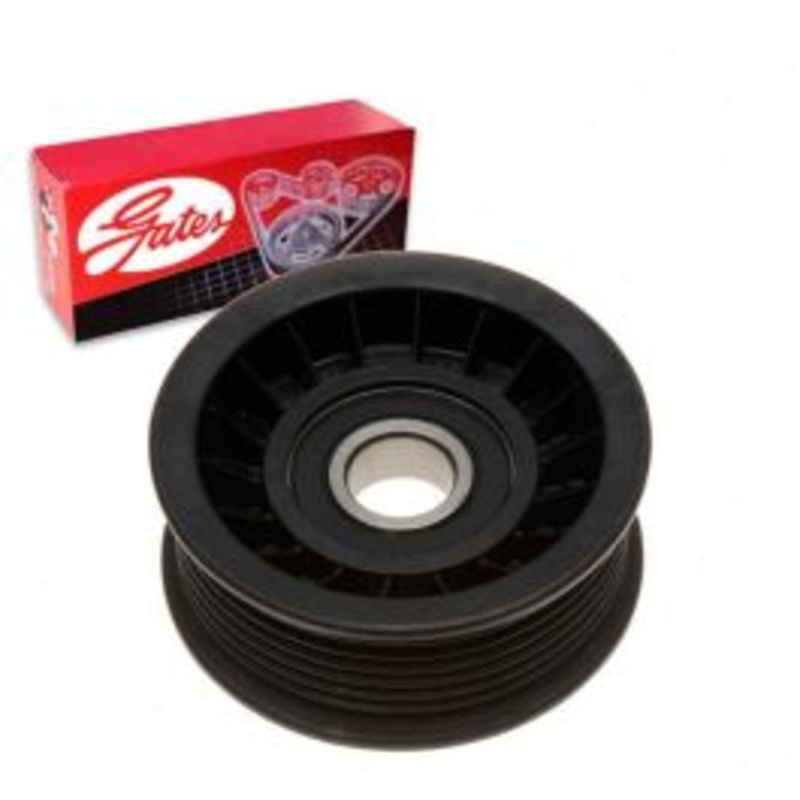 Gates DriveAlign Drive Belt Tensioner Pulley for 1992-1993 Dodge D150 3.9L 5.2L 5.9L V6 V8
