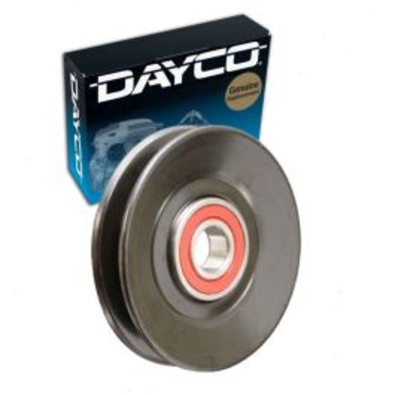 Dayco AC Drive Belt Idler Pulley for 1988 Saab 9000