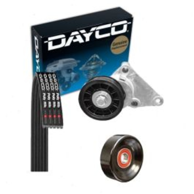 Dayco Main Drive Serpentine Belt Drive Component Kit for 2003-2014 Chevrolet Express 1500 5.3L V8