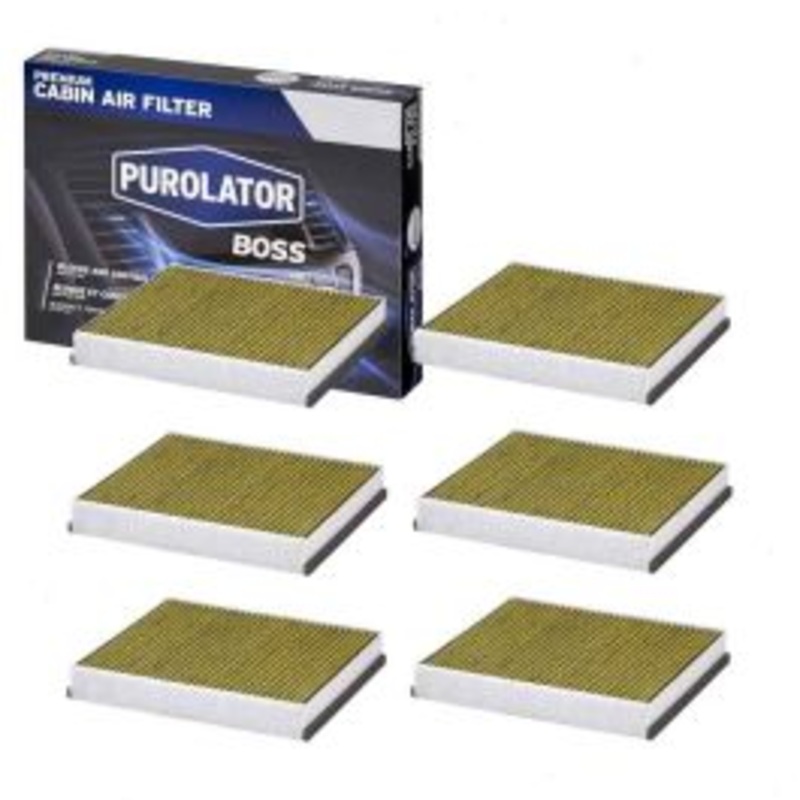 6 pc Purolator BOSS PBC36174 Cabin Air Filters