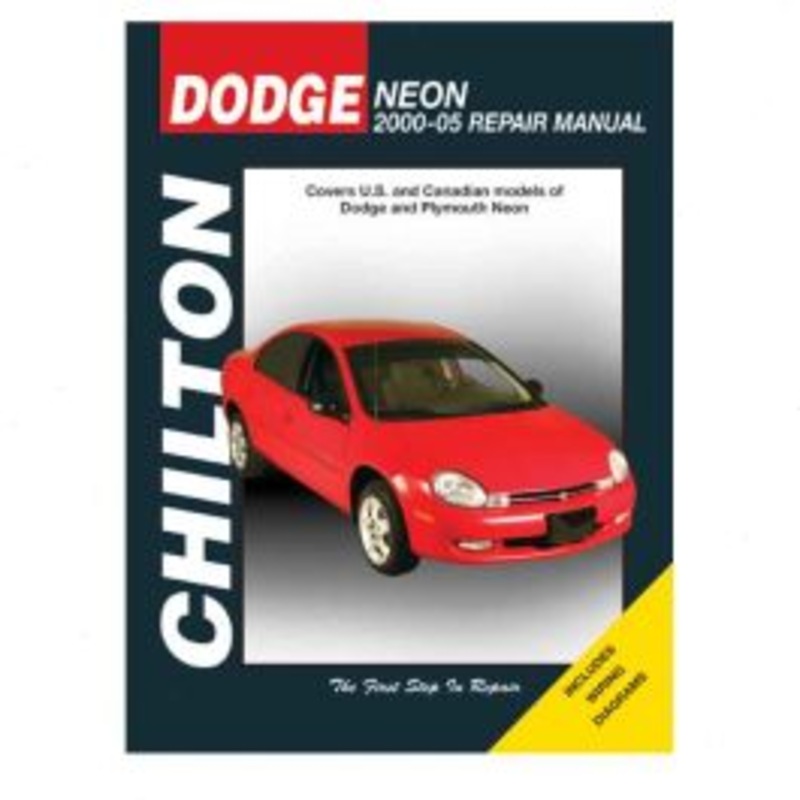 Chilton Repair Manual for 2000-2001 Plymouth Neon