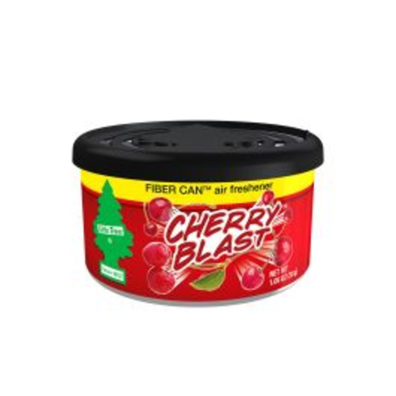 Little Trees Cherry Blast Fiber Can Air Freshener Home Car (Pack of 1-6)