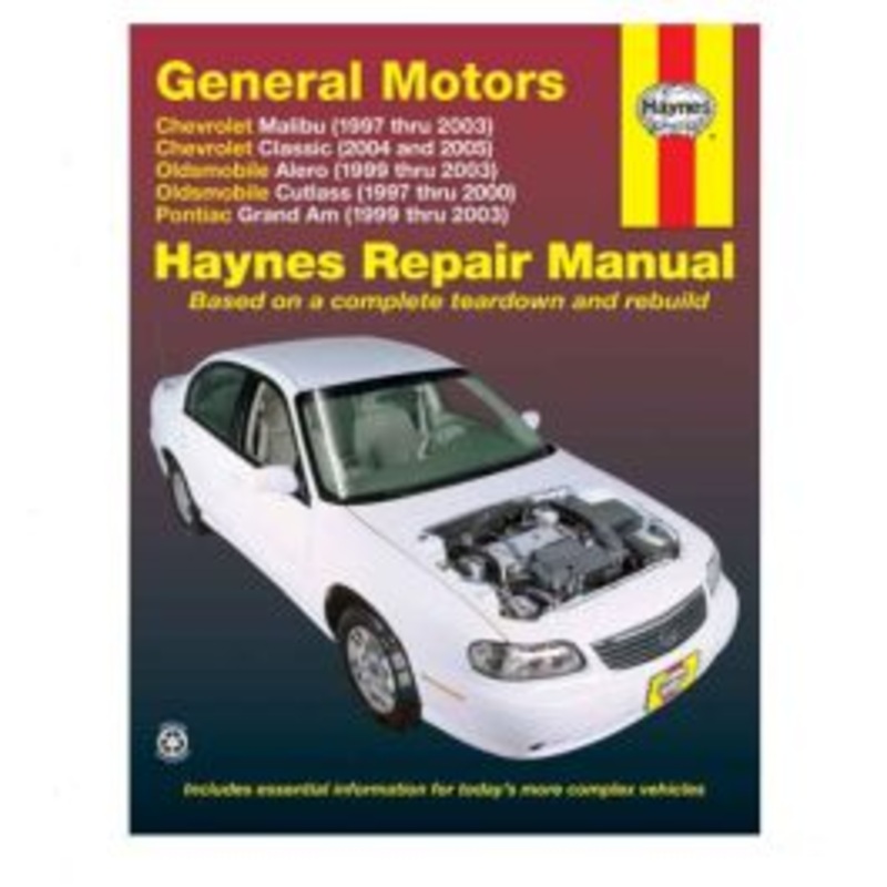 Haynes Repair Manual for 1997-2003 Chevrolet Malibu