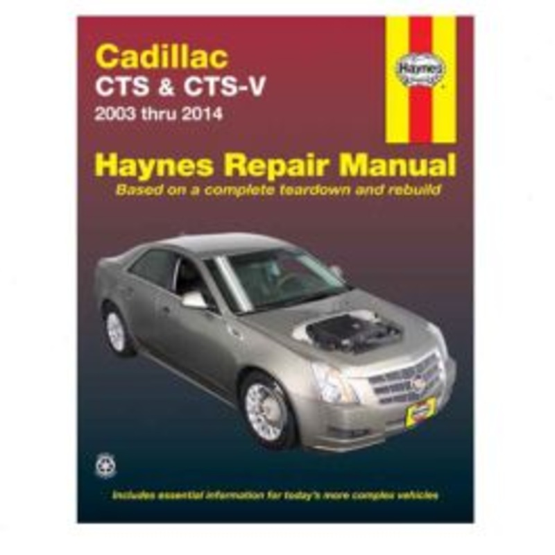 Haynes Repair Manual for 2003-2014 Cadillac CTS