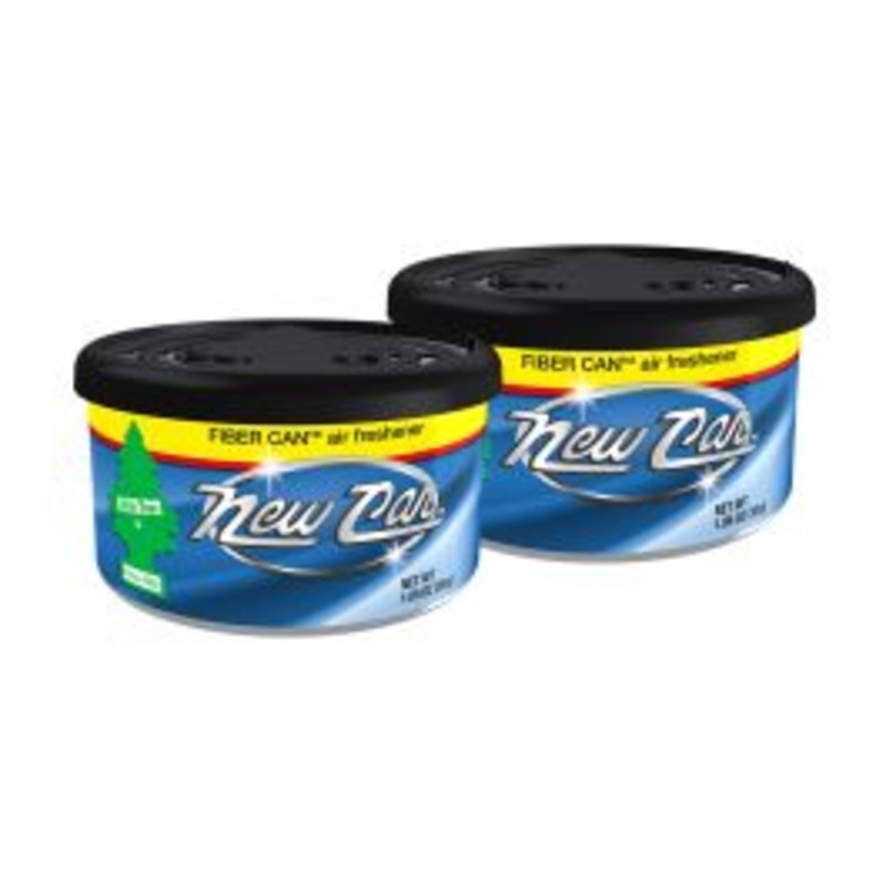 Little Trees New Car Scent Fiber Can Air Freshener - Car Home - 2 pack