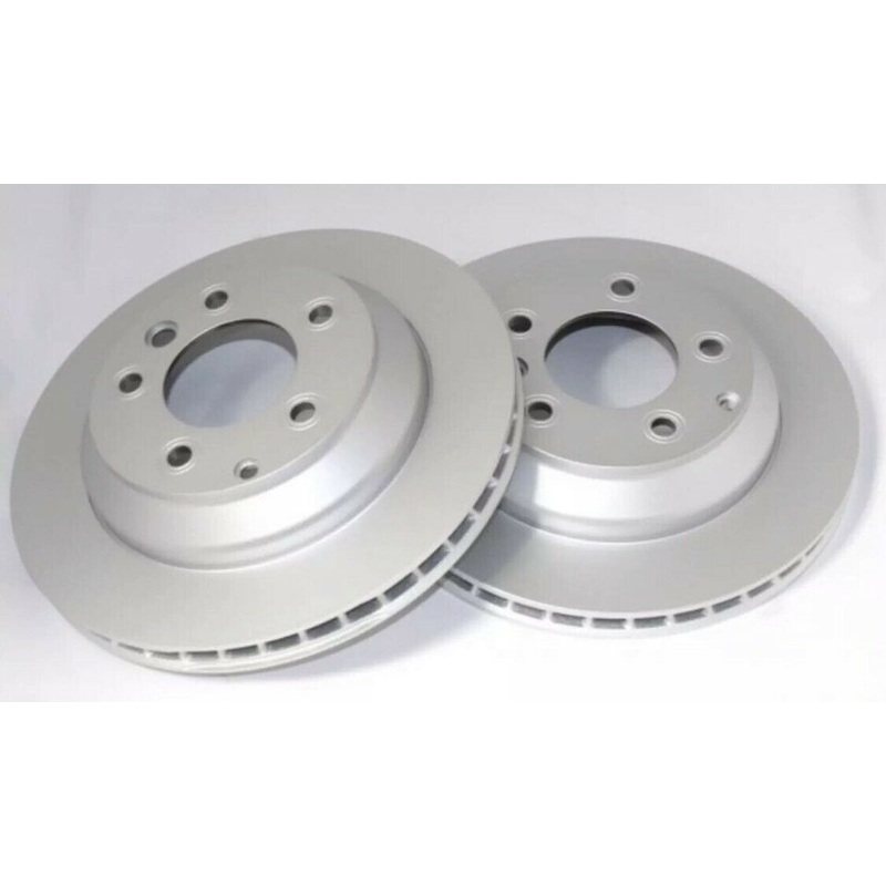 Rear Brake Disc Set 7L8615601C 7L8615601G Compatible With AUDI Q7 4LB & PORSCHE CAYENNE 92A & VW TOUAREG 7LA