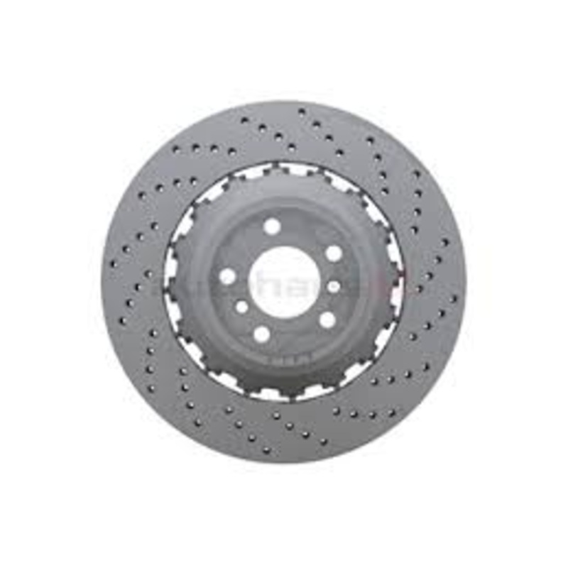 Front Brake Disc Right 34212284102 & Left 34212284101 Set Compatible With BMW 5 Series F10 & 6 Series F06