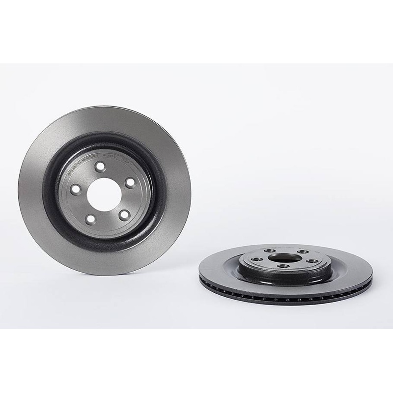 Rear Brake Disc Set C2D26352 Compatible With JAGUAR XF I (X250) & XJ (X351) & XK II Convertible (X150) & XK II Coupe (X150)