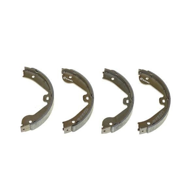 Rear Parking Brake Shoe Set 1644200620 7L698525 Compatible With  AUDI Q7 (4LB) & MERCEDES-BENZ GL-CLASS (X164) & M-CLASS (W164) & R-CLASS (W251, V251) & VW TOUAREG (7LA, 7L6, 7L7)