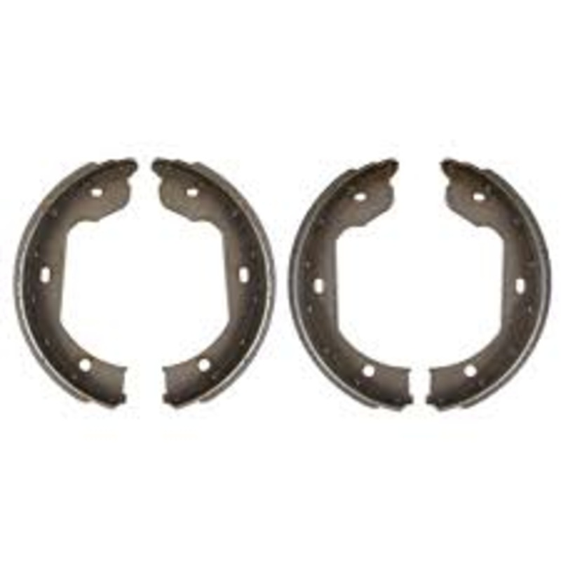 Rear Parking Brake Shoe Set 34410393646 34416780041 Compatible With BMW 5 Series E60 F07 & 7 Series (E65, E66, E67) & 7 Series  (F01, F02, F03, F04) & X5 (E70) & X5 (F15, F85) & X6 (E71, E72) & X6 (F16, F86)