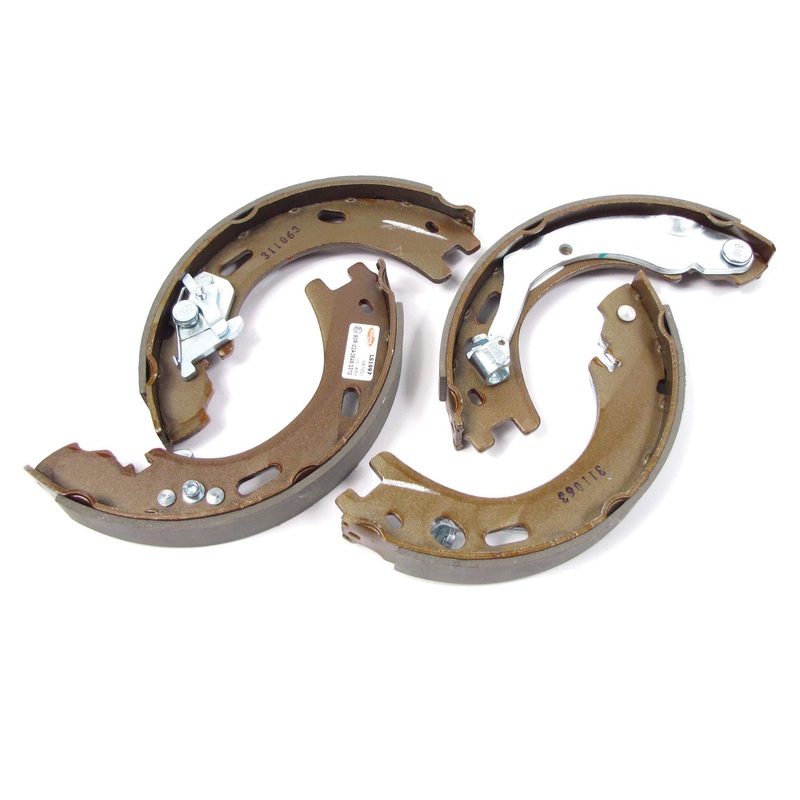 Rear Parking Brake Shoe Set LR031947 Compatible With LAND ROVER DISCOVERY IV (L319) & | LR4 RANGE ROVER SPORT I (L320)