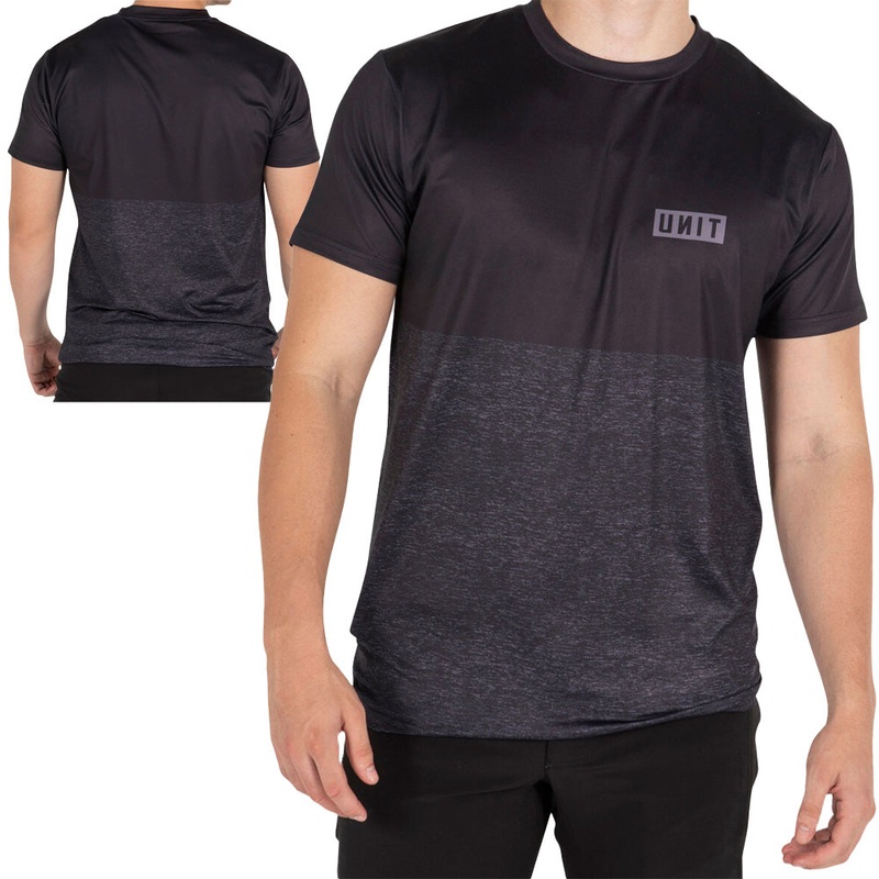 Unit Dual Flex Mens Short Sleeve Jersey - 2XL - Black