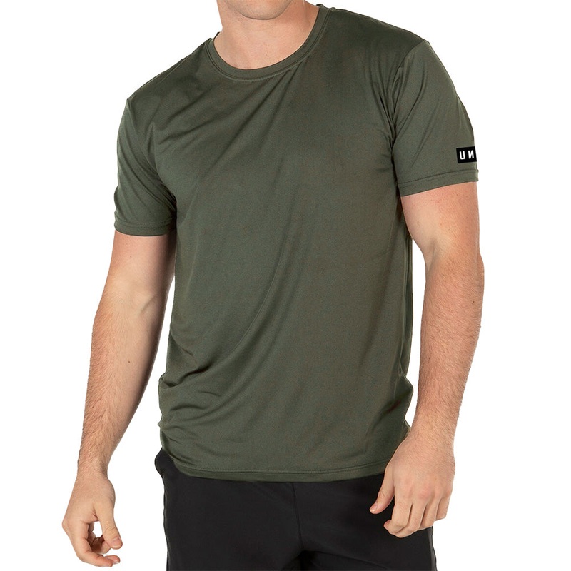 Unit Dual Flex Mens Short Sleeve Jersey - L - Military